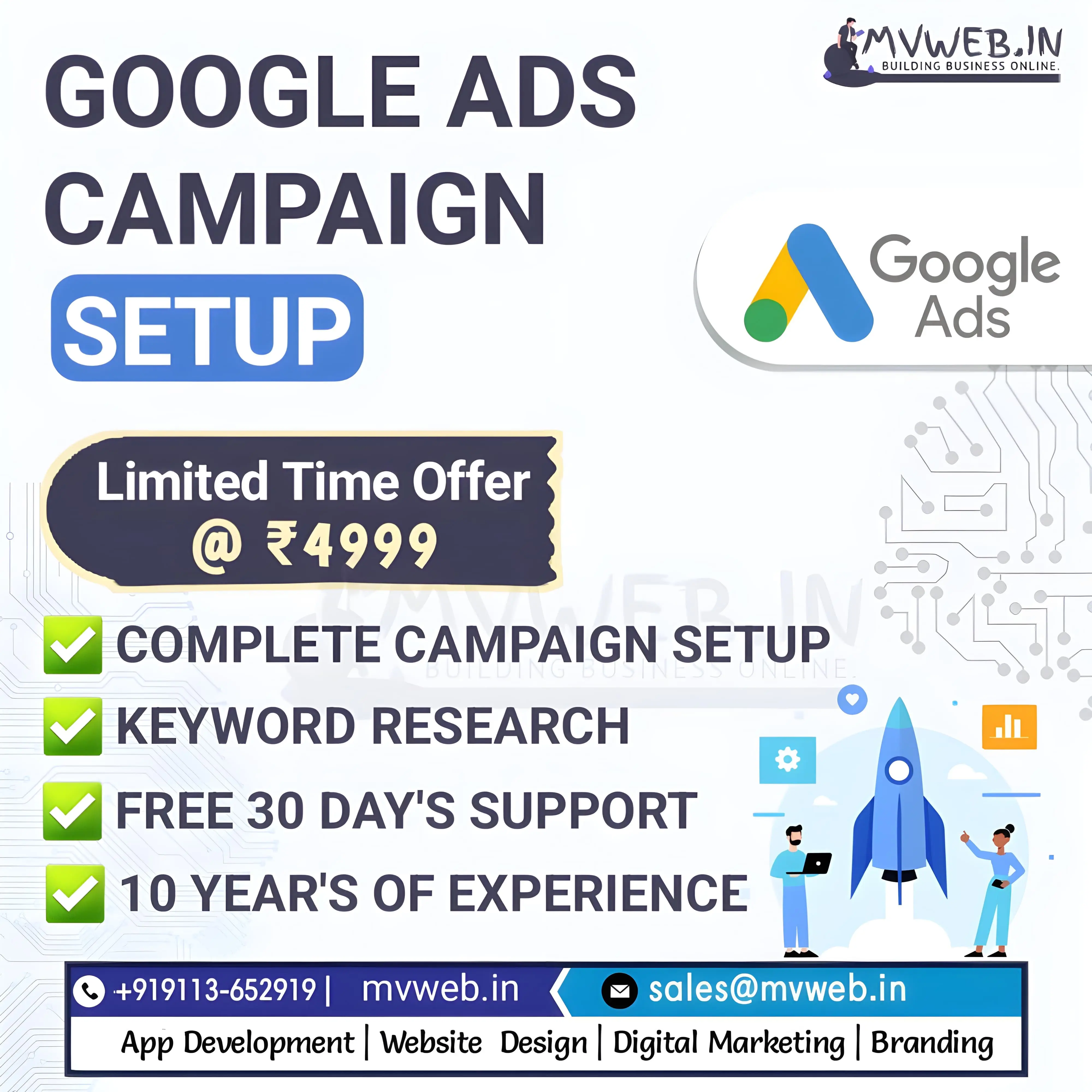 google ads setup services in bangalore